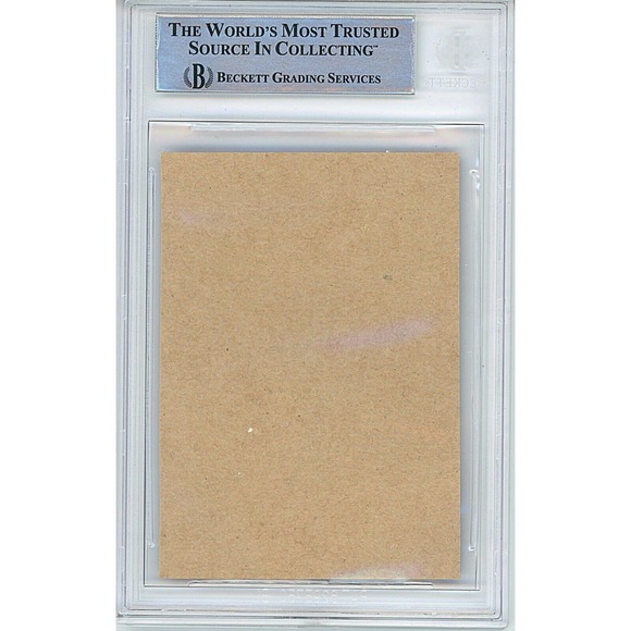 Joe Theismann Signed Football Cut ND Fighting Irish Beckett Authentic Slab COA - Picture 3 of 5